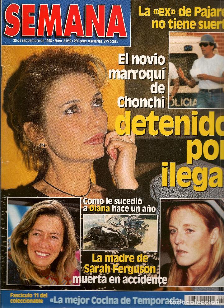 Coleccionismo de Revistas y Peri&oacute;dicos: SEMANA. N&ordm; 3059. REVISTA.  30 SPBRE. 1998. (RF.MA)ST/B1