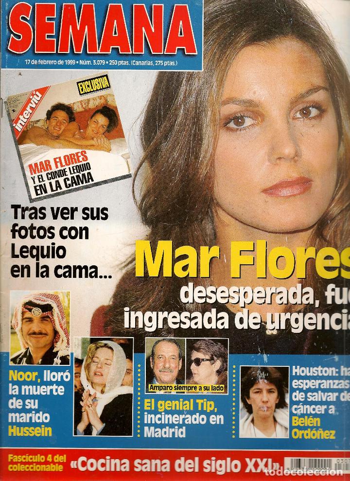 Coleccionismo de Revistas y Peri&oacute;dicos: SEMANA. N&ordm; 3079. REVISTA. 17 FEBRERO  1999. (RF.MA)ST/B1