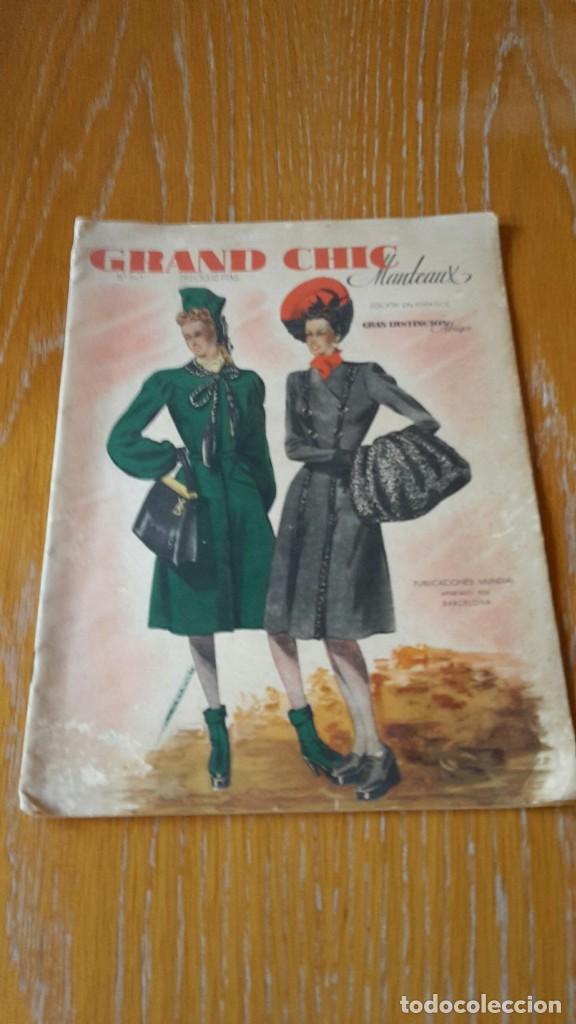 Collection Magazines and Newspapers: REVISTA DE MODA GRAND CHIC Manteaux (EDICI&Oacute;N EN ESPA&Ntilde;OL) n&ordm;50 a&ntilde;o 1943
