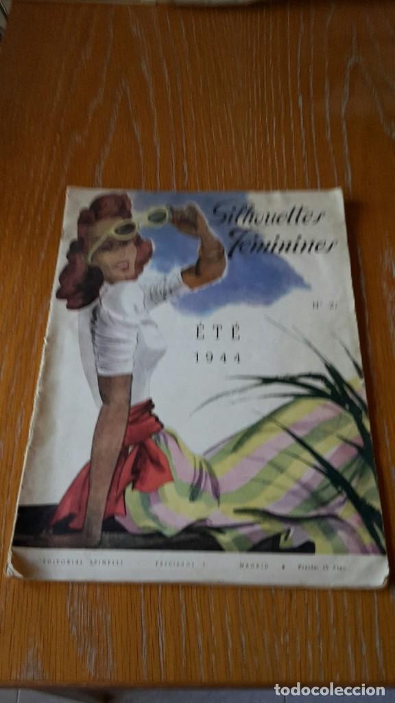 Coleccionismo de revistas y peri&oacute;dicos: REVISTA DE MODA SILHOUETTES F&Eacute;MININES n&ordm;27, a&ntilde;o 1944