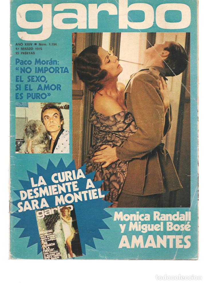 Coleccionismo de revistas y peri&oacute;dicos: REVISTA:  GARBO. N&ordm; 1194. LA CURIA DESMIENTE A SARA MONTIEL. 17 MARZO 1976.  (RF.MA)ST/B2