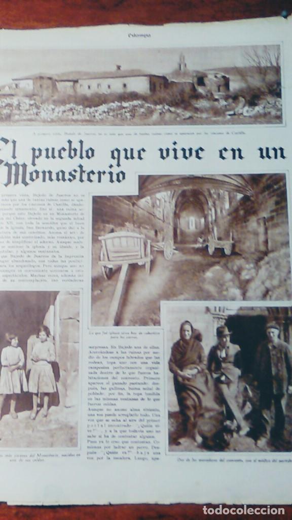 Coleccionismo de revistas y peri&oacute;dicos: BUJEDO DE JUARROS PUEBLO MONASTERIO LLIVIA GIRONA REVISTA A&Ntilde;O 1933