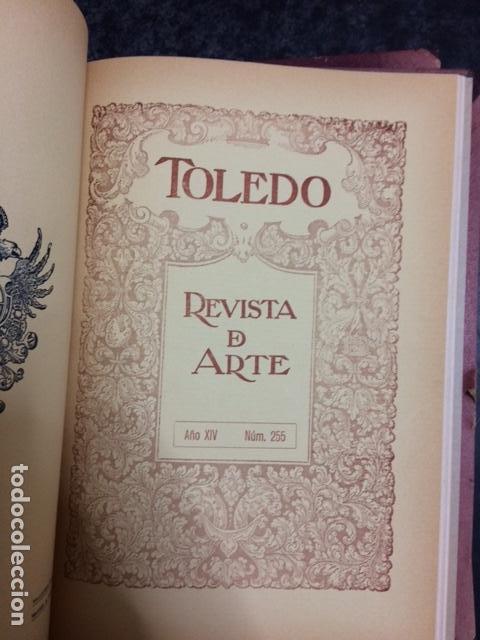 Coleccionismo de revistas y peri&oacute;dicos: TOLEDO 1928. REVISTA DE ARTE. 12 NUMEROS (DE ENERO A DICIEMBRE). TALAVERA