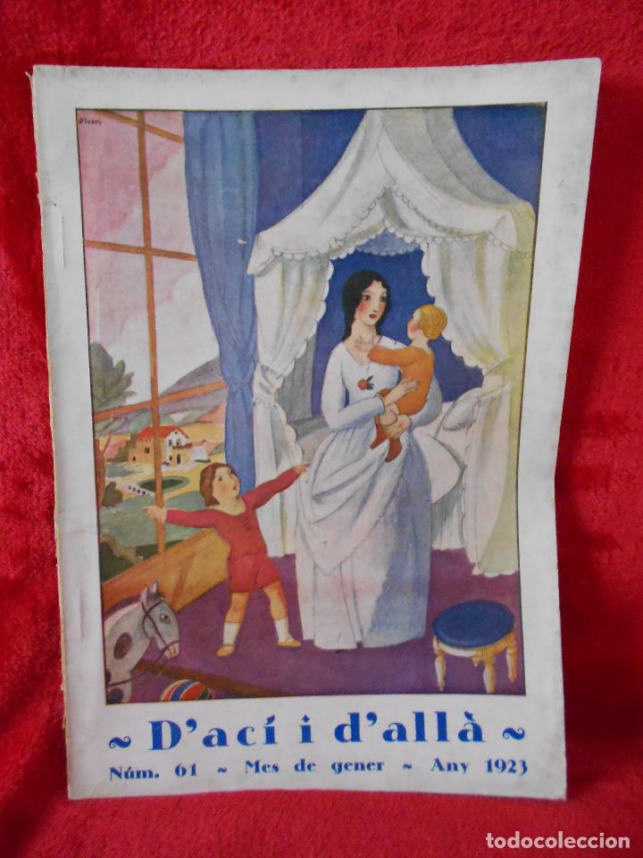 Collection Magazines and Newspapers: Revista D'ac&iacute; d'all&agrave; N&ordm; 61 Gener 1923 Editorial Catalana - en catal&aacute;n
