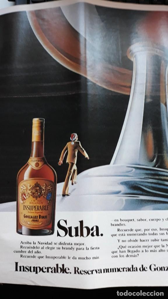 Coleccionismo de Revistas y Peri&oacute;dicos: anuncio brandy insuperable de gonzalez byass