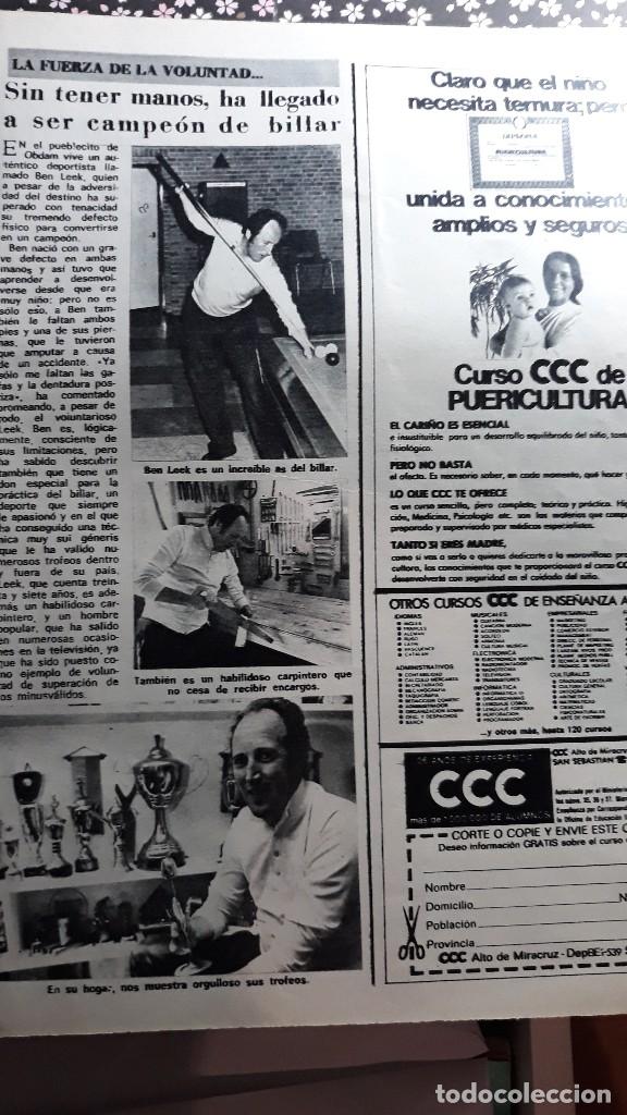 Collezionismo di Riviste e Giornali: campeon de billar sin manos