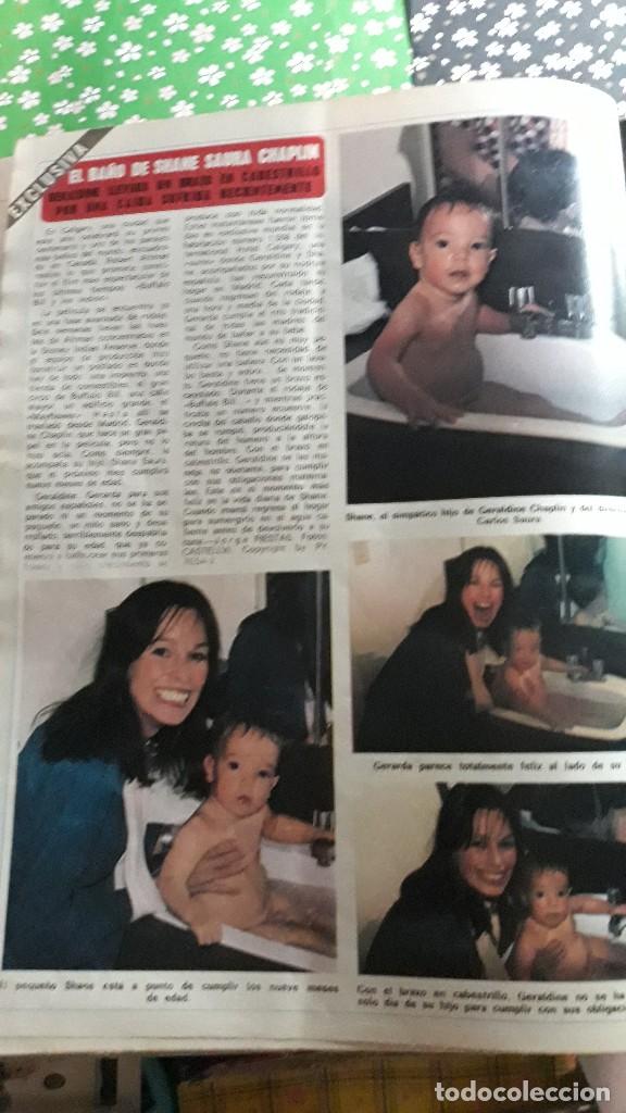 Coleccionismo de revistas y peri&oacute;dicos: geraldine chaplin