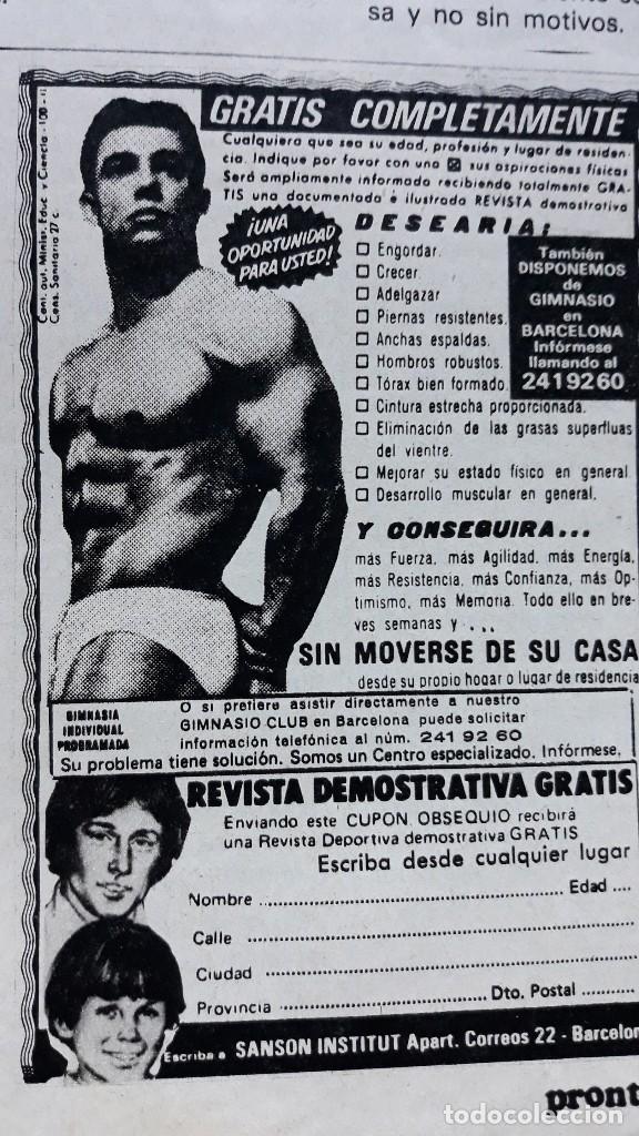 Collezionismo di Riviste e Giornali: anuncio beefcake gym musculos  la maquina quita quilos