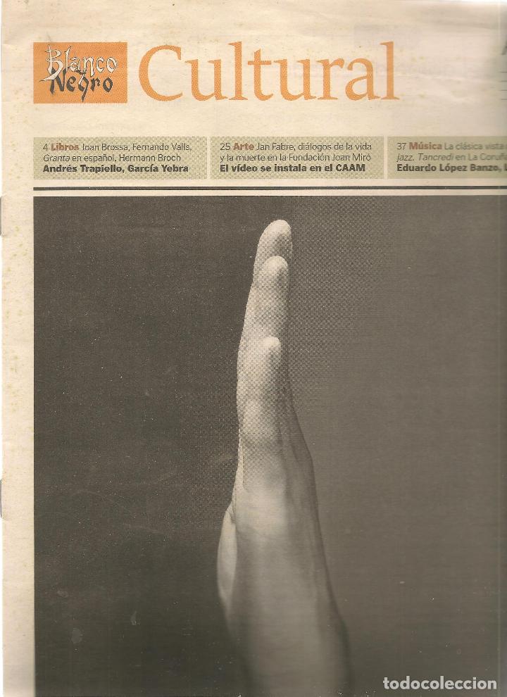 Coleccionismo de revistas y peri&oacute;dicos: BLANCO Y NEGRO. ABC. CULTURAL. N&ordm; 596. FESTIVAL DE TEATRO. 28 JUNIO 2003. (RF.MA)ST/B2