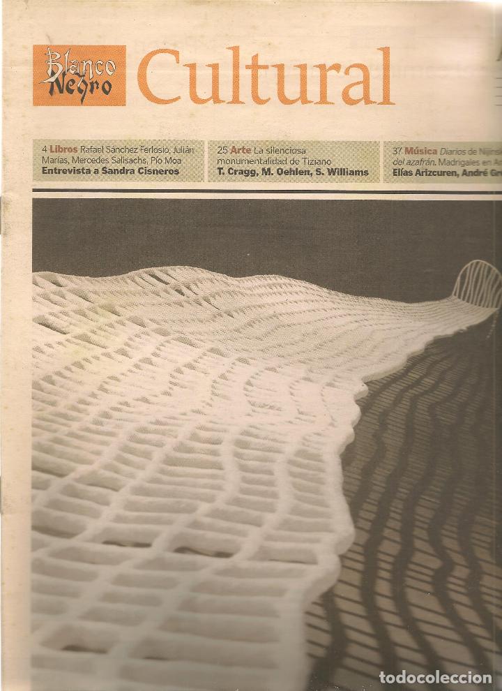 Coleccionismo de revistas y peri&oacute;dicos: BLANCO Y NEGRO. ABC. CULTURAL. N&ordm; 593. MARGUERITE YOURCENAR. 7JUNIO 2003. (RF.MA)ST/B2