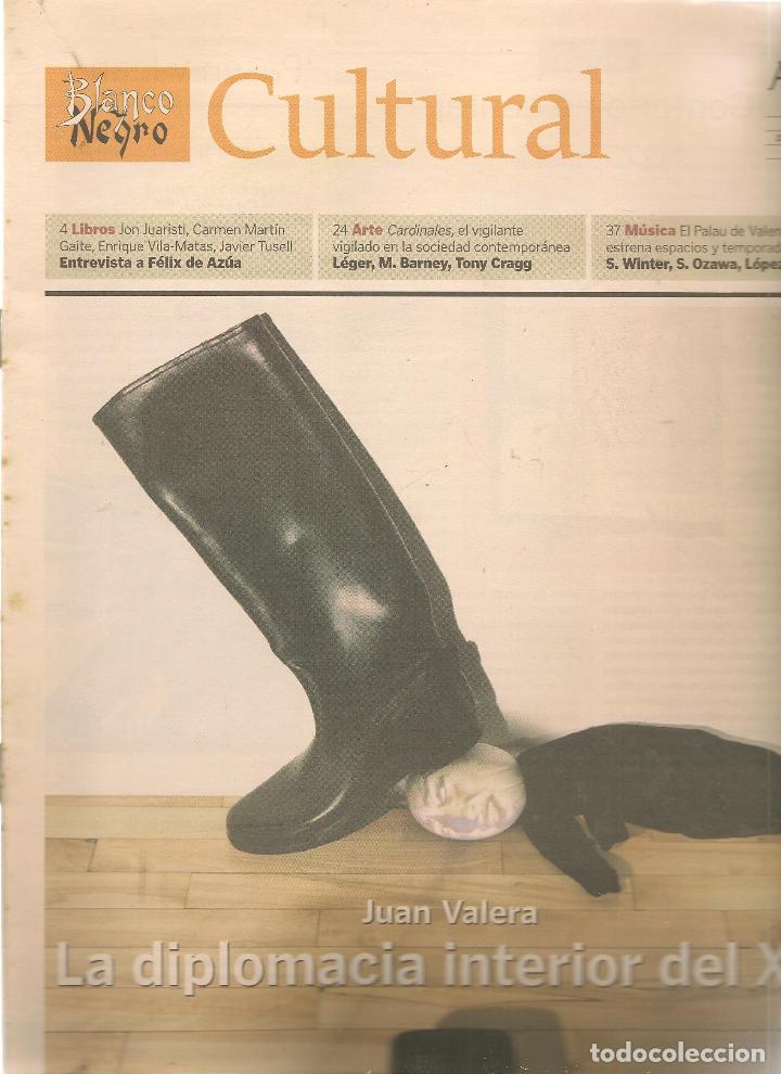 Coleccionismo de revistas y peri&oacute;dicos: BLANCO Y NEGRO. ABC. CULTURAL. N&ordm; 565. JUAN VALERA. 23 NOVIEMBRE 2002. (RF.MA)ST/B2