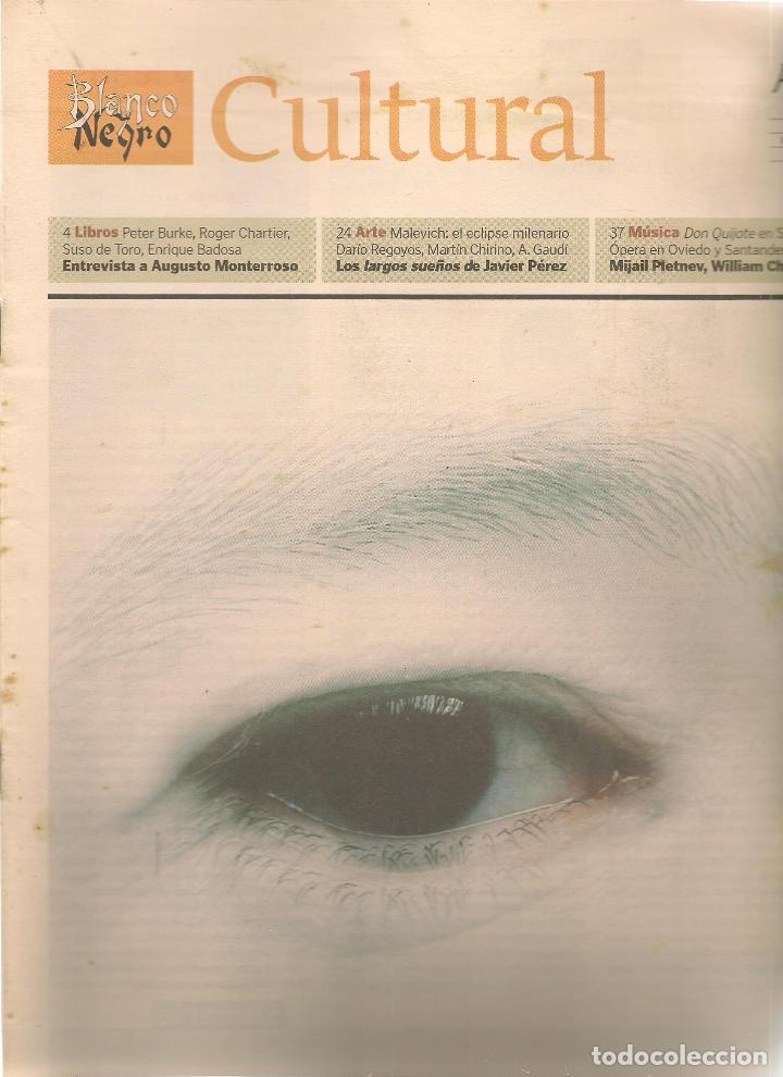 Coleccionismo de revistas y peri&oacute;dicos: BLANCO Y NEGRO. ABC. CULTURAL. N&ordm; 563. LA INVENCI&Oacute;N DEL LECTOR. 9  NOVIEMBRE 2002. (RF.MA)ST/B2