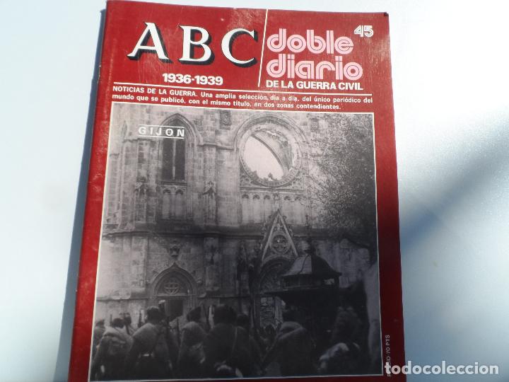 Coleccionismo de Revistas y Peri&oacute;dicos: ABC DOBLE DIARIO DE LA GUERRA CIVIL  1936-1939 N&ordm; 45