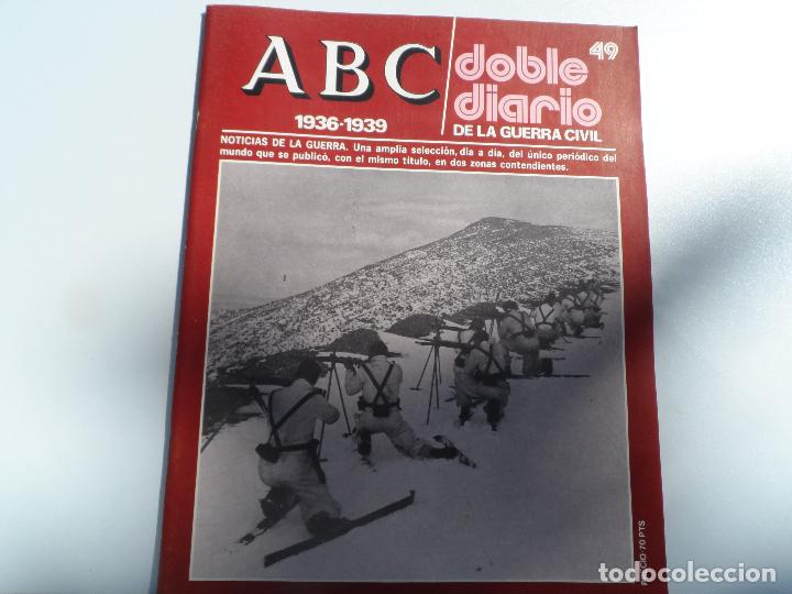 Coleccionismo de Revistas y Peri&oacute;dicos: ABC DOBLE DIARIO DE LA GUERRA CIVIL  1936-1939  N&ordm; 49
