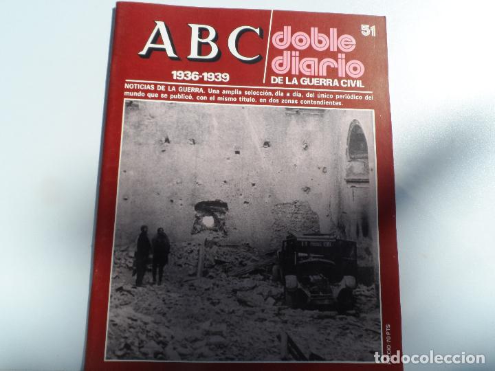 Coleccionismo de Revistas y Peri&oacute;dicos: ABC DOBLE DIARIO DE LA GUERRA CIVIL  1936-1939  N&ordm; 51