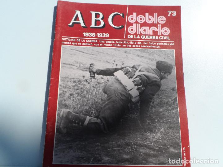 Coleccionismo de Revistas y Peri&oacute;dicos: ABC DOBLE DIARIO DE LA GUERRA CIVIL  1936-1939 N&ordm; 73