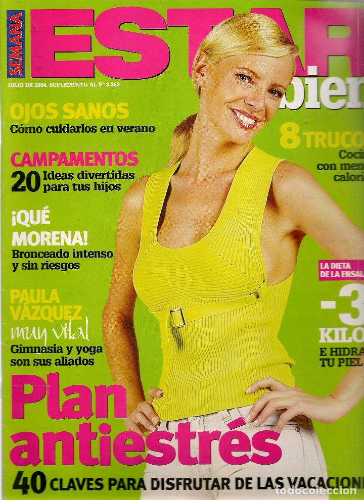 Coleccionismo de Revistas y Peri&oacute;dicos: REVISTA: SEMANA ESTAR BIEN. N&ordm; 3362. JULIO 2004. (RF.MA)ST/B2