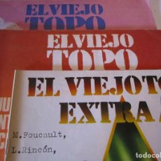 Coleccionismo de Revistas y Periódicos: LOTE 3 REVISTAS EL VIEJO TOPO EXTRA 7,62 Y 64. Lote 110712783