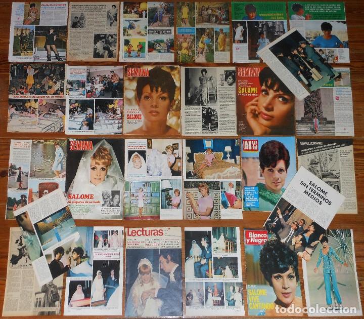 Coleccionismo de Revistas y Peri&oacute;dicos: SALOME Eurovision 1969 Contest colecci&oacute;n prensa 1960s fotos revistas clippings
