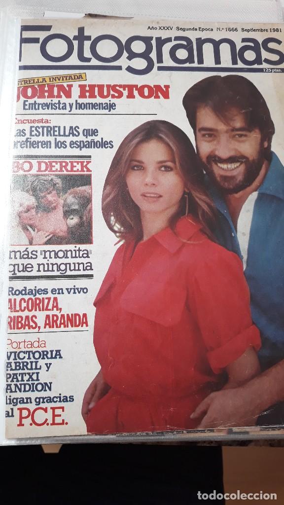 Coleccionismo de revistas y peri&oacute;dicos: victoria abril patxi andion