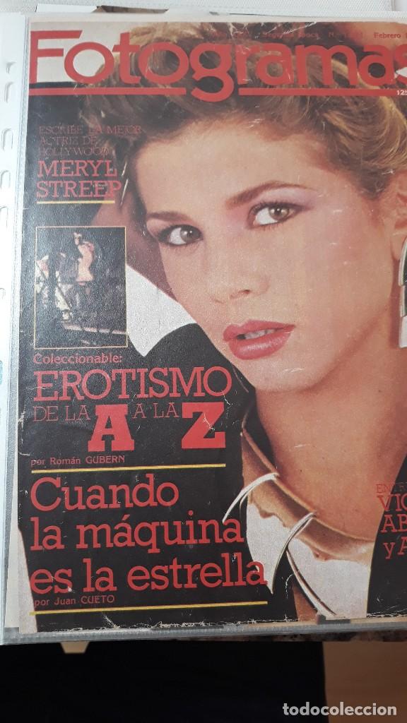 Coleccionismo de revistas y peri&oacute;dicos: victoria abril