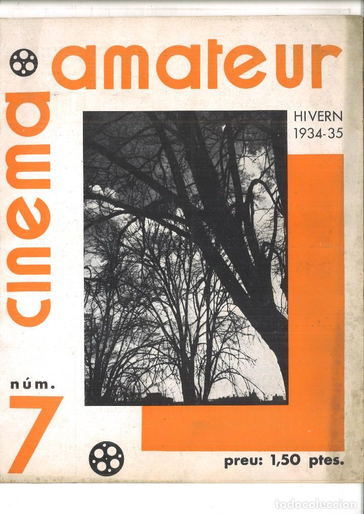 Sammeln von Zeitschriften und Zeitungen: CINEMA AMATEUR N&Uacute;M. 7. HIVERN 1934-35.