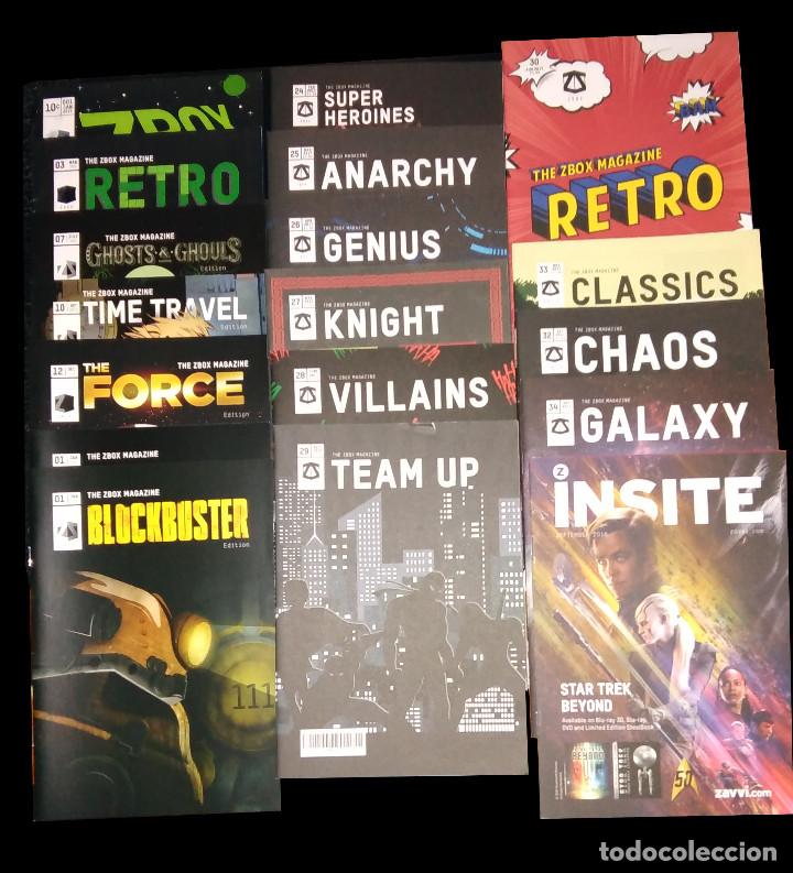 Coleccionismo de Revistas y Peri&oacute;dicos: 18 Zavvi Zbox Insite Revistas Magazines Muy buen estado