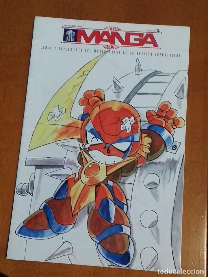 Coleccionismo de revistas y peri&oacute;dicos: SUPLEMENTO ESPECIAL MANGA N&ordm;3 QUE SE ENTREGABA JUNTO A LA REVISTA N&ordm;45 DE SUPER JUEGOS SUPERJUEGOS