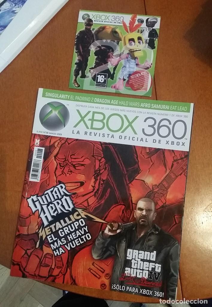 Coleccionismo de revistas y peri&oacute;dicos: REVISTA OFICIAL XBOX 360 N&ordm;28 #28 MARZO 2009 + DVD CON DEMOS XBOX360 MICROSOFT VIDEOJUEGOS