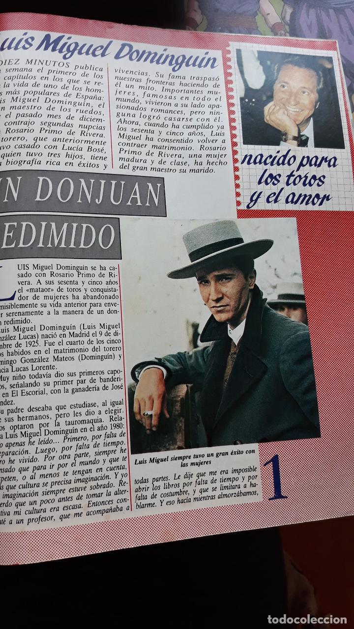 Coleccionismo de Revistas y Peri&oacute;dicos: memorias de luis miguel dominguin