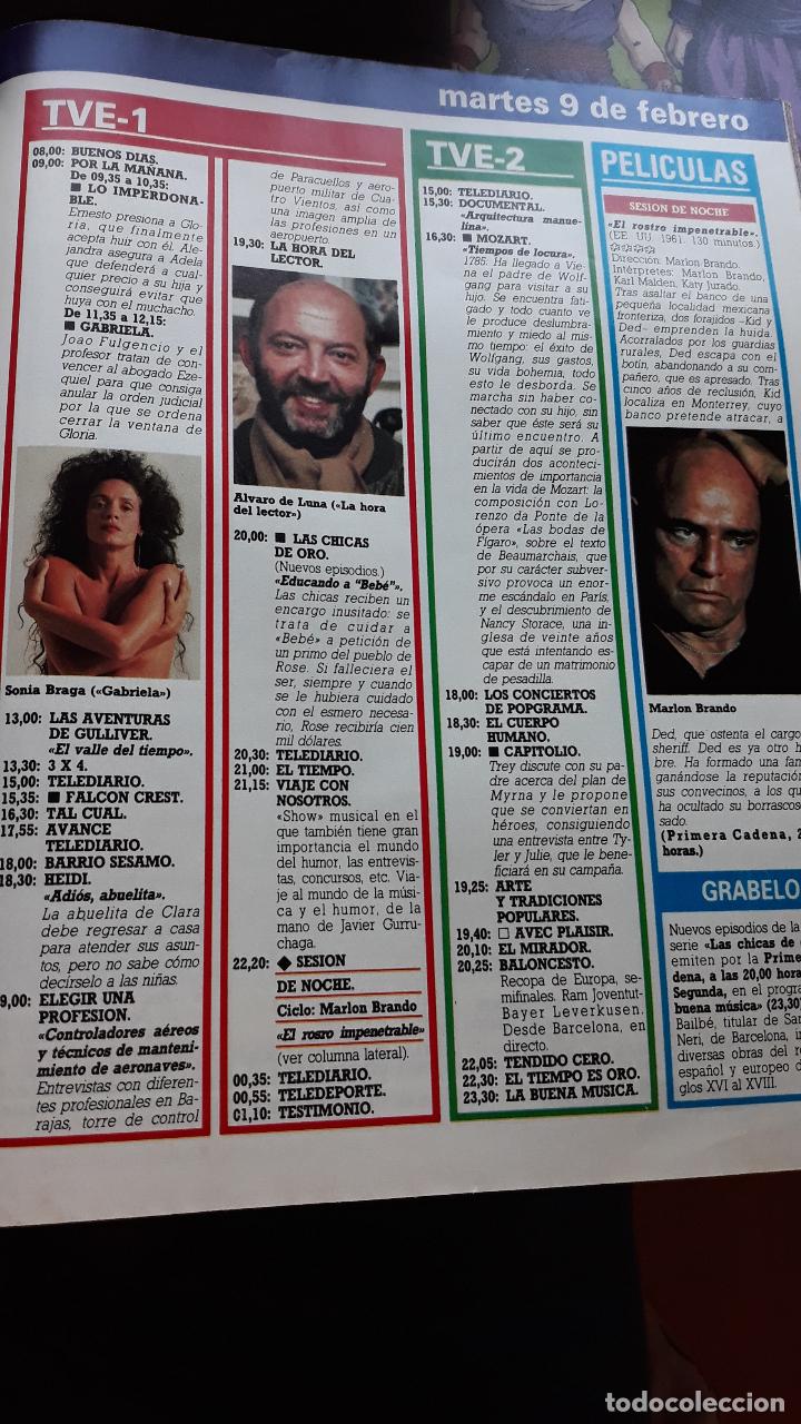 Coleccionismo de Revistas y Peri&oacute;dicos: sonia braga alvaro de luna marlon brando