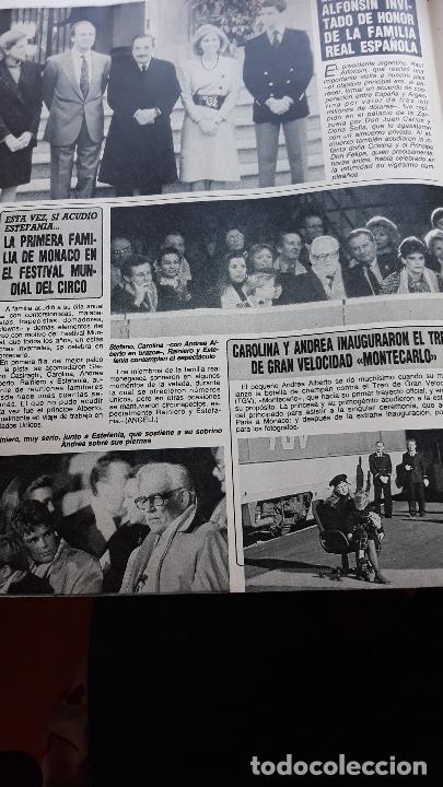 Coleccionismo de revistas y peri&oacute;dicos: carolina de monaco estefania