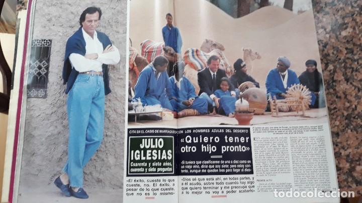 Coleccionismo de Revistas y Peri&oacute;dicos: JULIO IGLESIAS CON LOS HOMBRES AZULES DEL DESIERTO