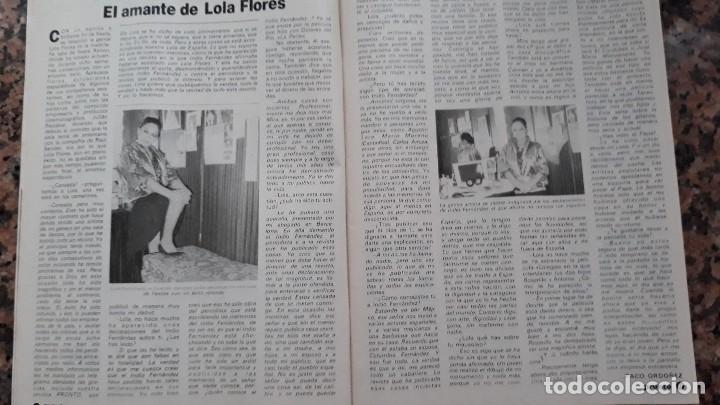 Coleccionismo de revistas y peri&oacute;dicos: EL AMANTE DE LOLA FLORES