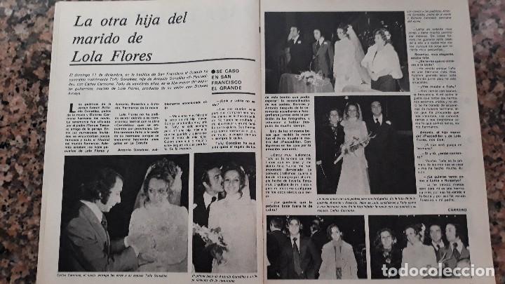 Coleccionismo de Revistas y Peri&oacute;dicos: LOLA FLORES ROSARIO ANTONIO TO&Ntilde;I GONZALEZ