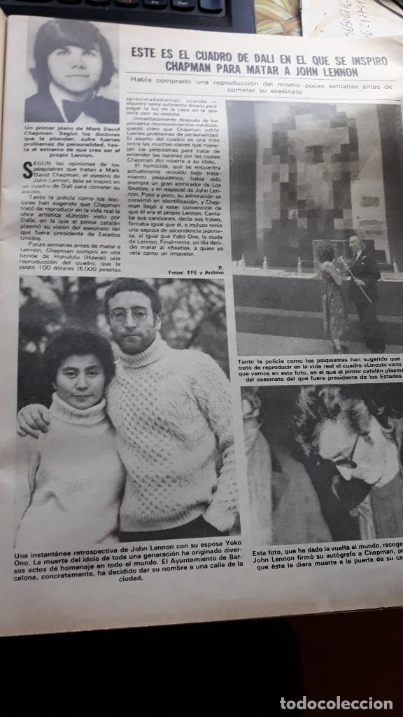 Coleccionismo de Revistas y Peri&oacute;dicos: SALVADOR DALI JOHN LENNON YOKO ONO ONNO