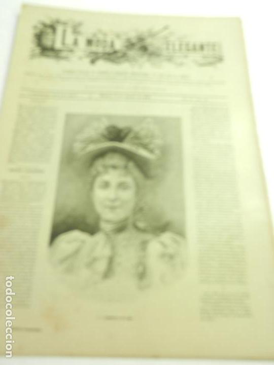 Collection Magazines and Newspapers: REVISTA LA MODA ELEGANTE A&Ntilde;O LII MADRID 14 DE AGOSTO DE 1893 N. 30.