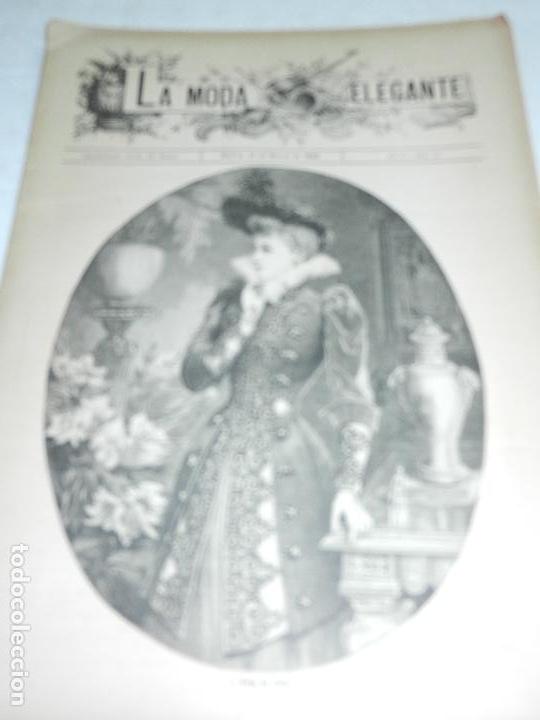 Collezionismo di Riviste e Giornali: REVISTA LA MODA ELEGANTE A&Ntilde;O LI MADRID 14 DE MARZO DE 1892 N. 10.