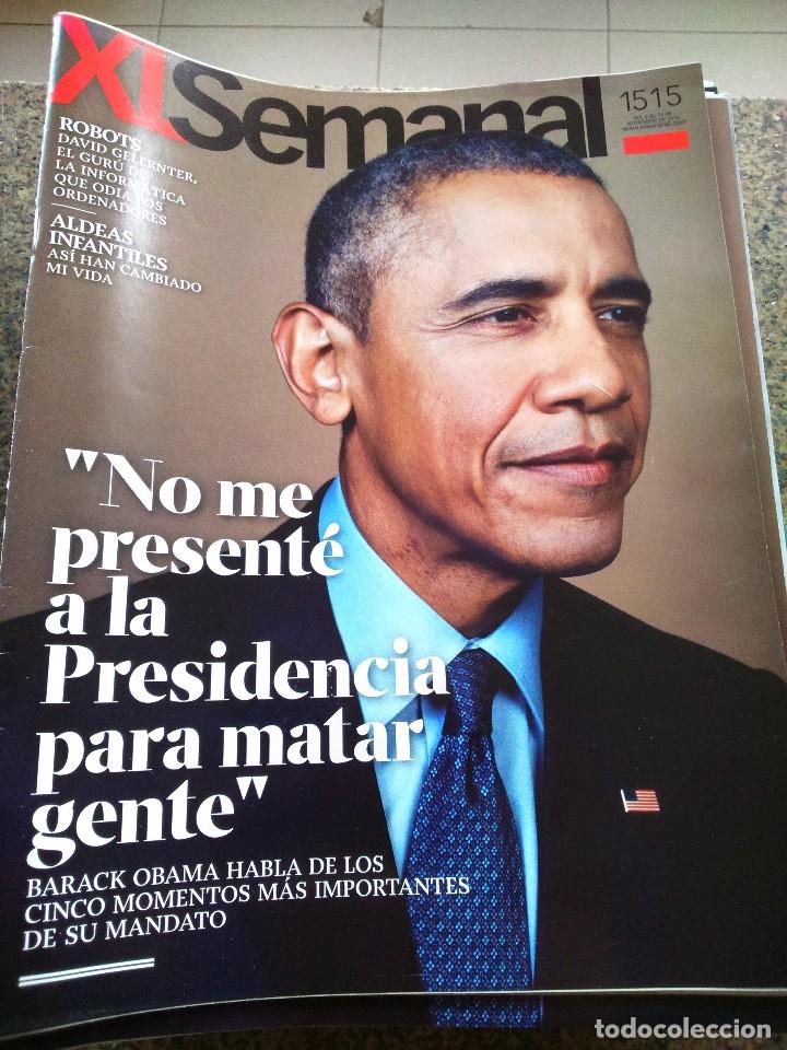Collection Magazines and Newspapers: XL SEMANAL - -N&ordm; 1515 -- BARACK OBAMA --