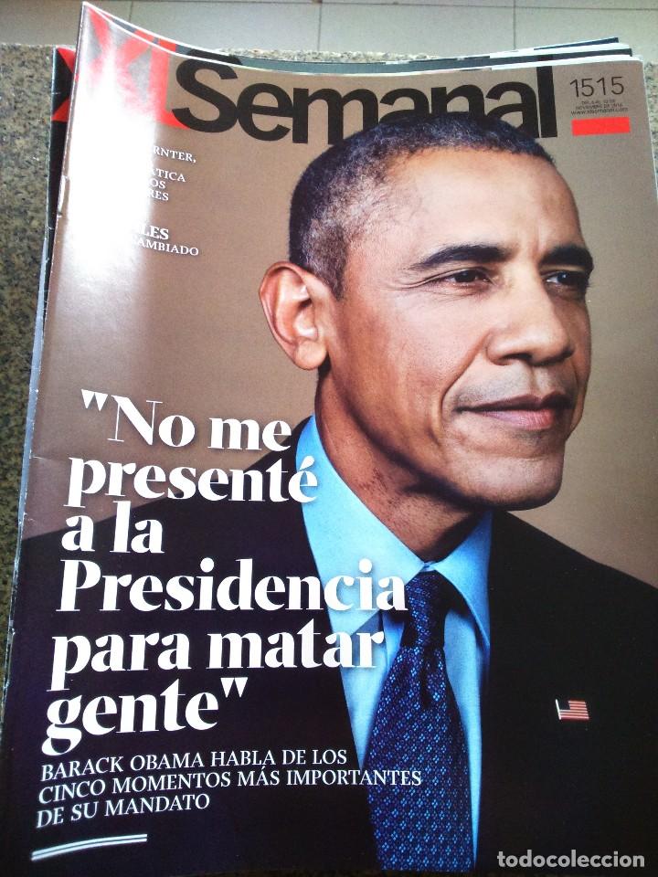 Coleccionismo de Revistas y Peri&oacute;dicos: XL SEMANAL -- N&ordm; 1515 -- BARACK OBAMA --