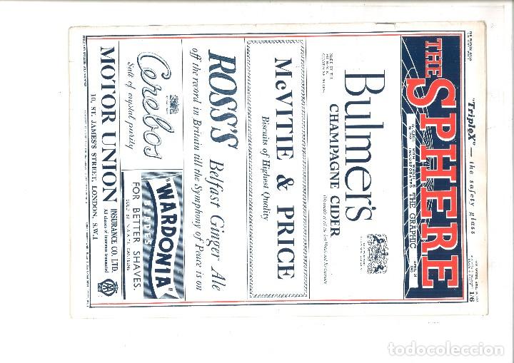 Colecionismo de Revistas e Jornais: THE SPHERE APRIL 24, 1943.