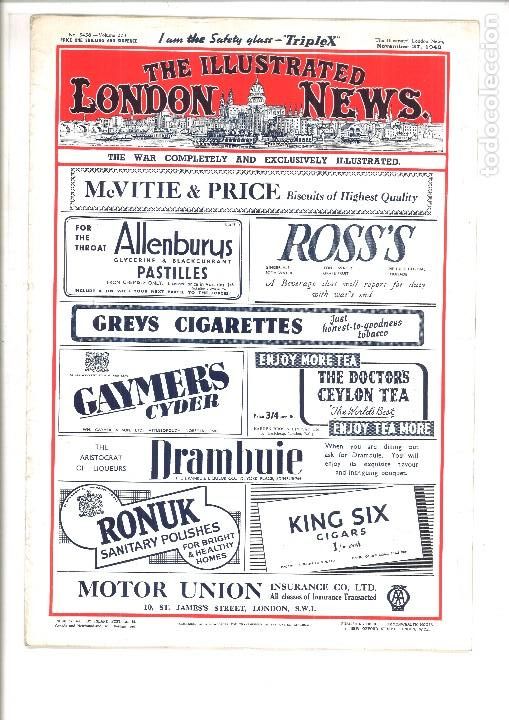 Colecionismo de Revistas e Jornais: THE ILLUSTRATED LONDON NEWS NOVEMBER 27, 1943