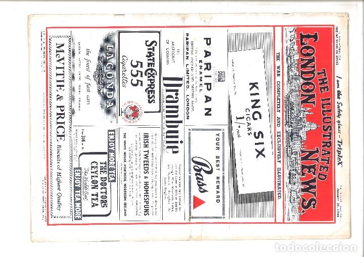 Collection Magazines and Newspapers: THE ILLUSTRATED LONDON NEWS JANUARY 15, 1944