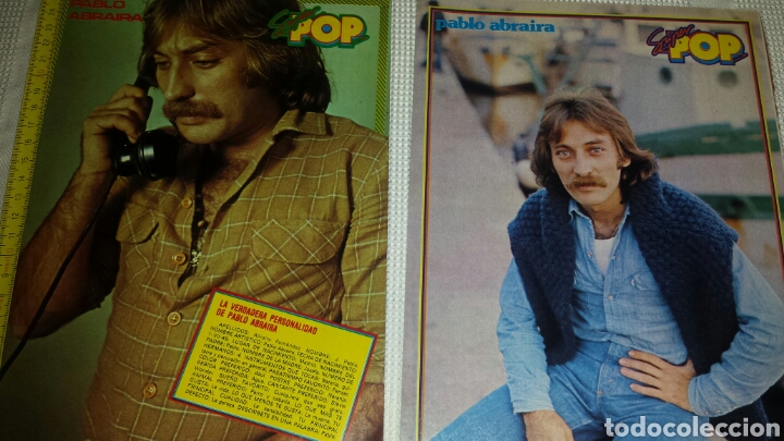Coleccionismo de Revistas y Peri&oacute;dicos: Pablo Abraira mini p&oacute;ster s&uacute;per pop