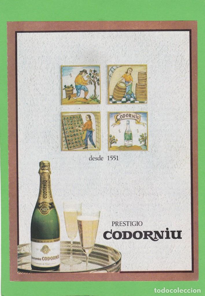 Coleccionismo de Revistas y Peri&oacute;dicos: PUBLICIDAD 1974. ANUNCIO CAVA CODORNIU