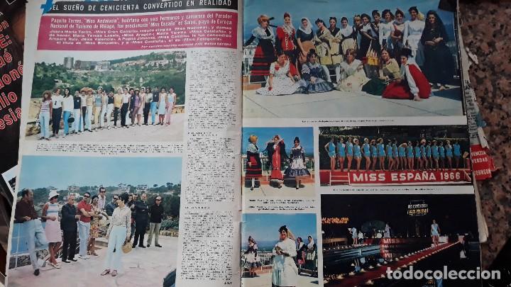 Coleccionismo de revistas y peri&oacute;dicos: MISS ESPA&Ntilde;A PAQUITA TORRES LOLA FLORES EN SALOU