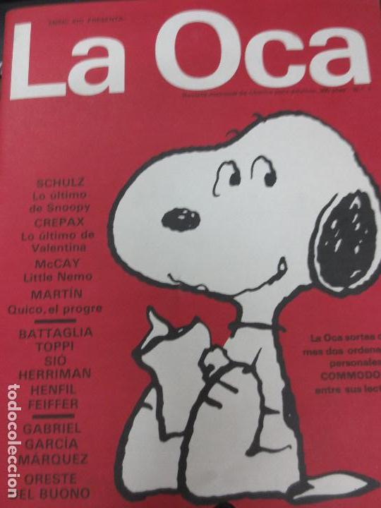Collezionismo di Riviste e Giornali: REVISTA MENSUEL DE C&Oacute;MICS LA OCA N&ordm; 1 A&Ntilde;O 1985