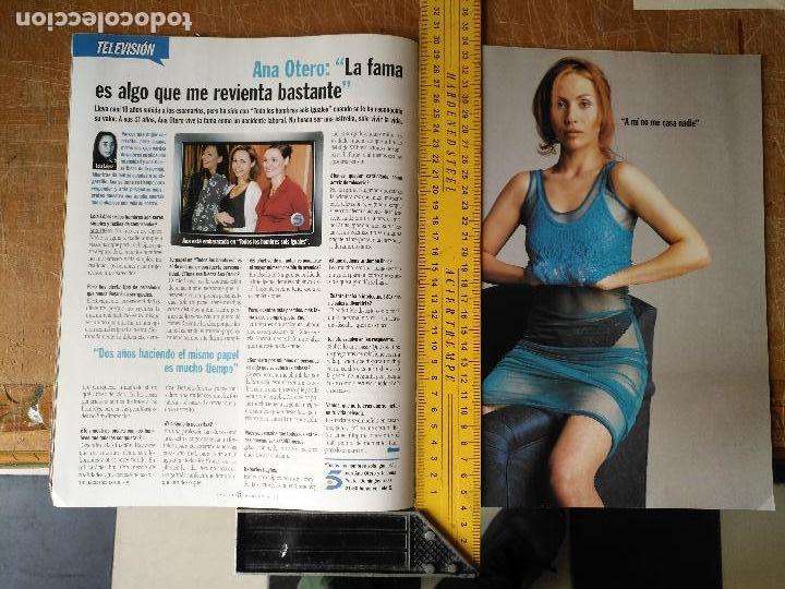 Collezionismo di Riviste e Giornali: reportaje a dos paginas - TELEVISION - ANA OTERO