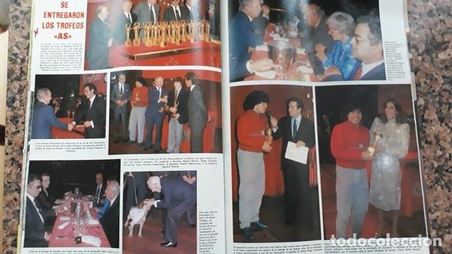 Coleccionismo de Revistas y Peri&oacute;dicos: DIEGO ARMANDO MARADONA NORMA DUVAL TROFEOS AS 84