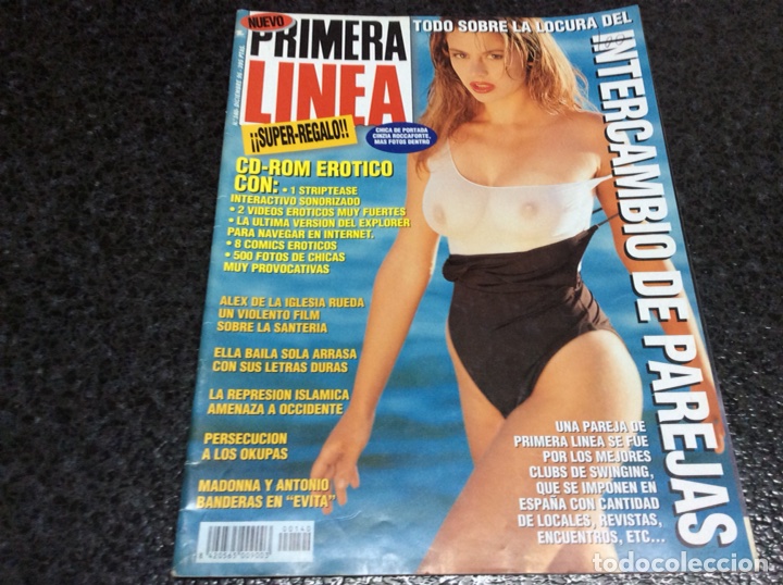 Coleccionismo de Revistas y Peri&oacute;dicos: PRIMERA LINEA N&ordm; 140 DICIEMBRE 1996 MADONNA Y ANTONIO BANDERAS EN EVITA